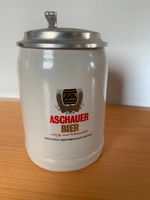Sammlerstück Bierkrug mit Zinndeckel Aschauer Bier Aubing-Lochhausen-Langwied - Aubing Vorschau