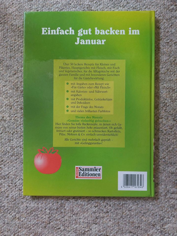 Buch "Einfach gut backen im Januar" in Neuhaus