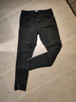 Schwarze 7/8 Hose Pimkie straight skinny mit Reißverschluss Bayern - Seeg Vorschau