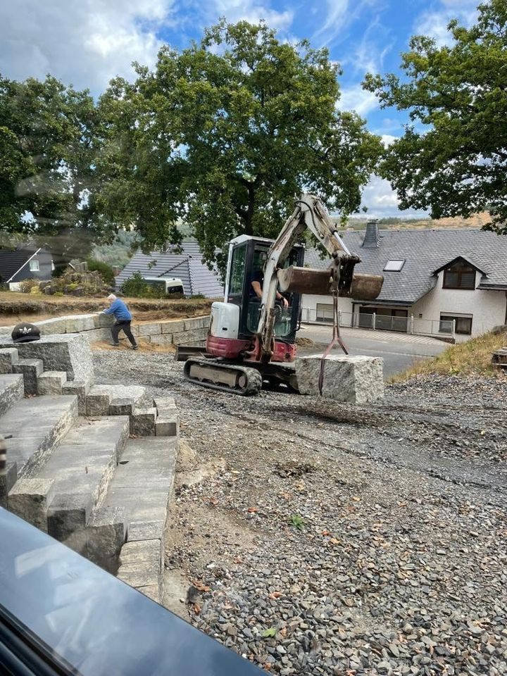 Minibagger 2,7to zu vermieten, Takeuchi TB23R mieten in Daaden