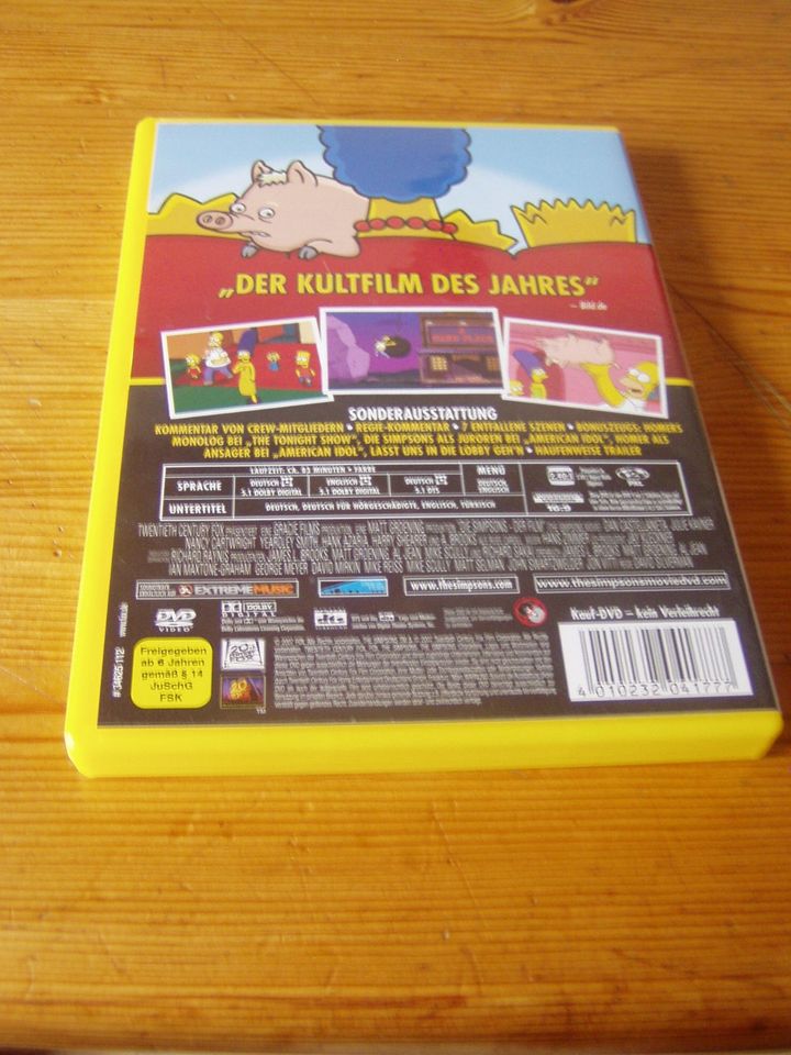 DVD Die Simpsons Der Film in Gundelsheim