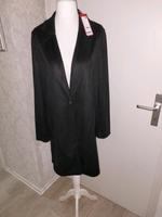 s.Oliver Mantel Blazer lang Velourimitat Gr.42 schwarz NEU NP 79€ Nordrhein-Westfalen - Bestwig Vorschau