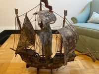 Segelschiff aus Holz Darstellung Santa Maria 1492 Essen - Rüttenscheid Vorschau