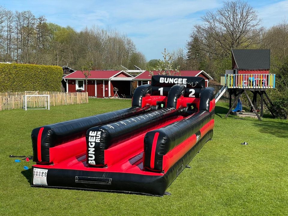 Bungeerun mieten Aufblasbar 11x3 Meter 199 Euro auch Erwachsene in Oranienburg