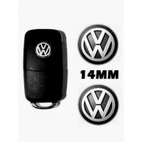 Schlüssel Aufkleber VW Logo Gratis Versand 2 Stk Hessen - Burghaun Vorschau