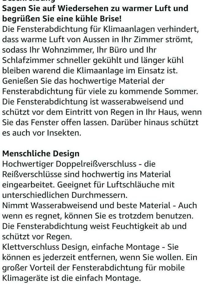 Fensterabdichtung Klimaanlage in Saarbrücken