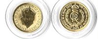 Royal Mint Gold Coronation 1/10 Unze Gold King König Charles III, Nordrhein-Westfalen - Kamp-Lintfort Vorschau