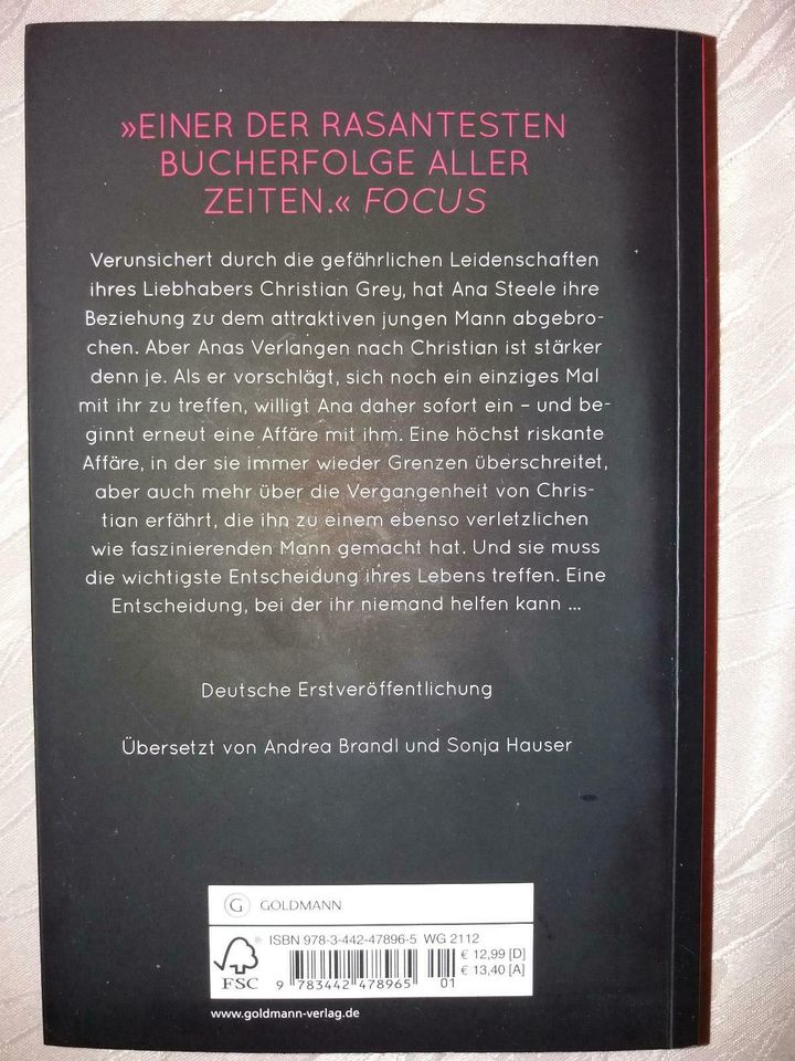 Buch "Shades of Grey" 3 Bände in Hohenstein-Ernstthal
