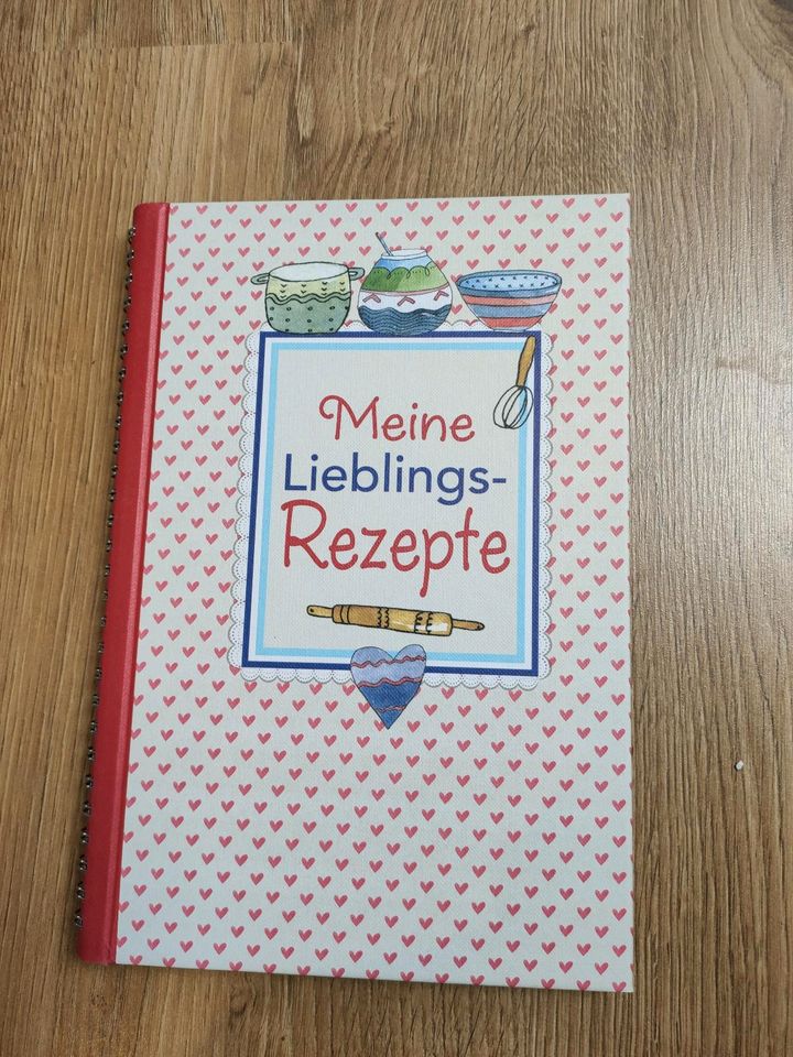 Rezeptbuch zum Eintragen Rezepte Notizen in Itzehoe