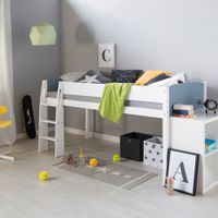 Kinderbett Hochbett Kinderhochbett Spielbett Bett Weiß NEU 023-Au Bayern - Augsburg Vorschau