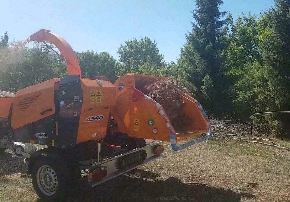 Vermietung Holzhäcksler / Holzhacker  Jensen  A540 19cm in Erfurt