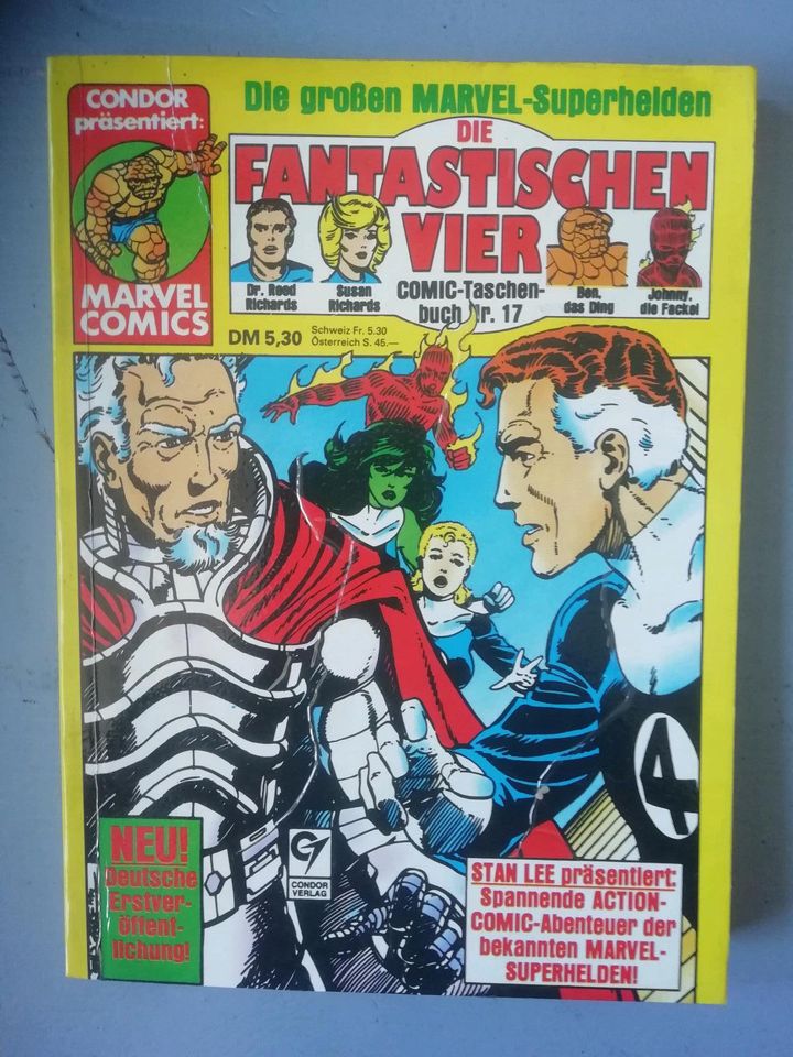 DIVERSE CONDOR MARVEL DIE FANTASTISCHEN VIER COMIC TASCHENBUCH! in Hamburg