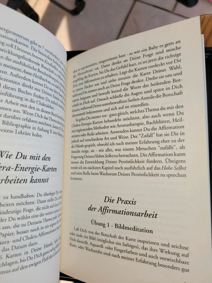 Chakra - Energie Karten mit Buch, Walter Lübeck, top♥️ in Bamberg