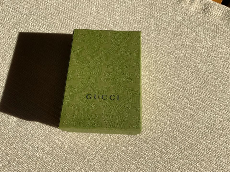 Gucci Wallet Brieftasche Doppel G, Love Aufdruck, neu original in Mittenwald