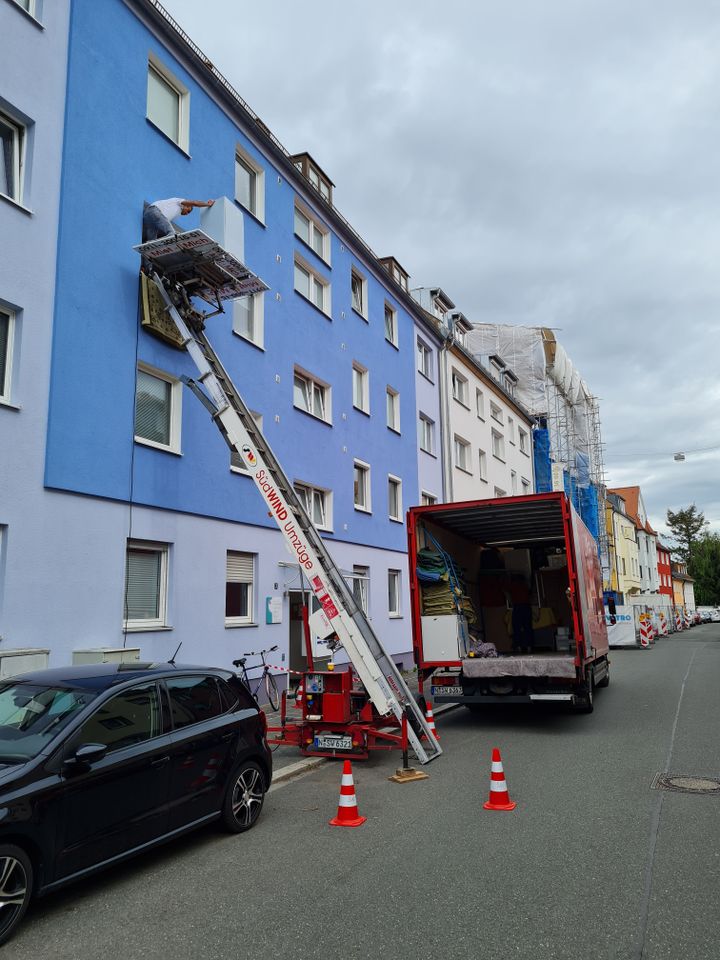 Möbellift bis zum 6. OG in Nürnberg (Mittelfr)