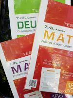 3 Testmappen mit Lösungen - 7./8. Klasse München - Moosach Vorschau