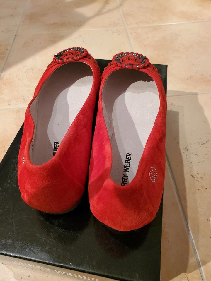 Rote Ballerinas von Gerry Weber, Gr. 38 NEU in Hamburg