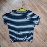 Naketano Shirt  Gr. 34/36 blau/weiß gestreift Bayern - Ortenburg Vorschau