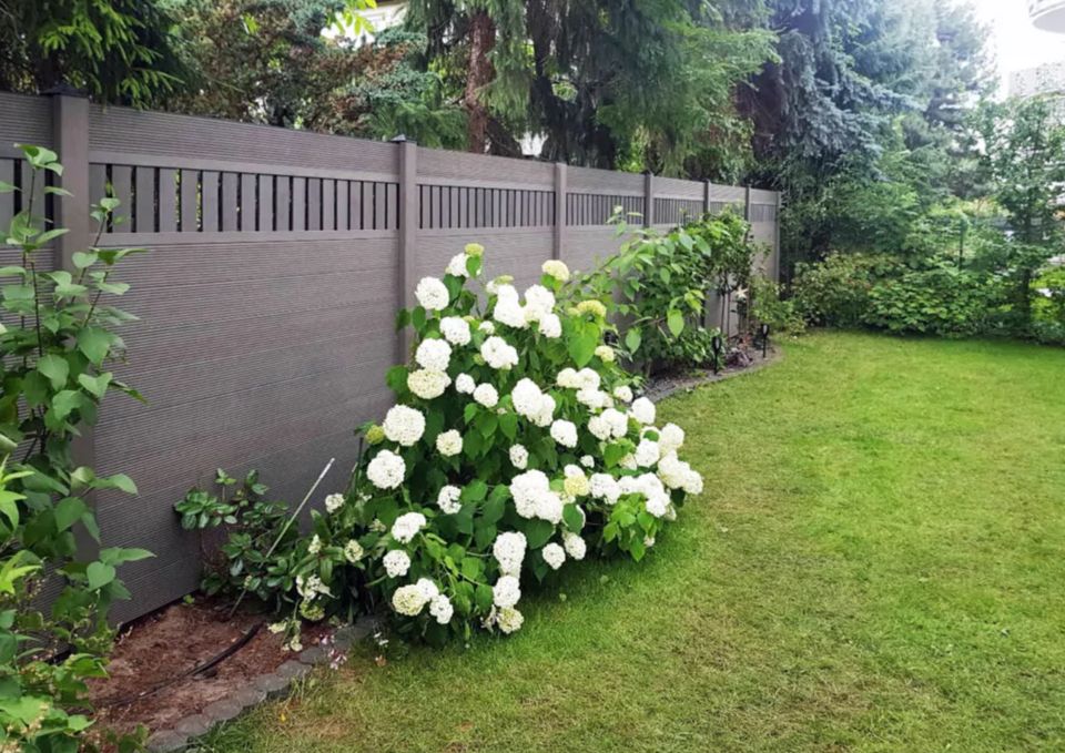 WPC Zaun Gartenzaun Sichtschutzzaun Sichtschutz Zaun Zäune WPC in Berlin