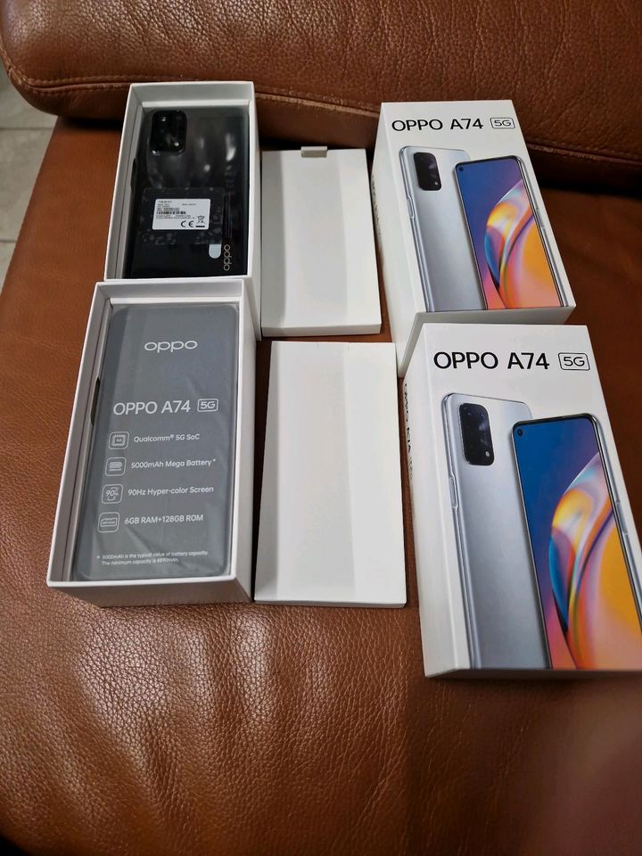 Oppo A74 5G black und silver 6GB / 128 GB neuwertig in Köln