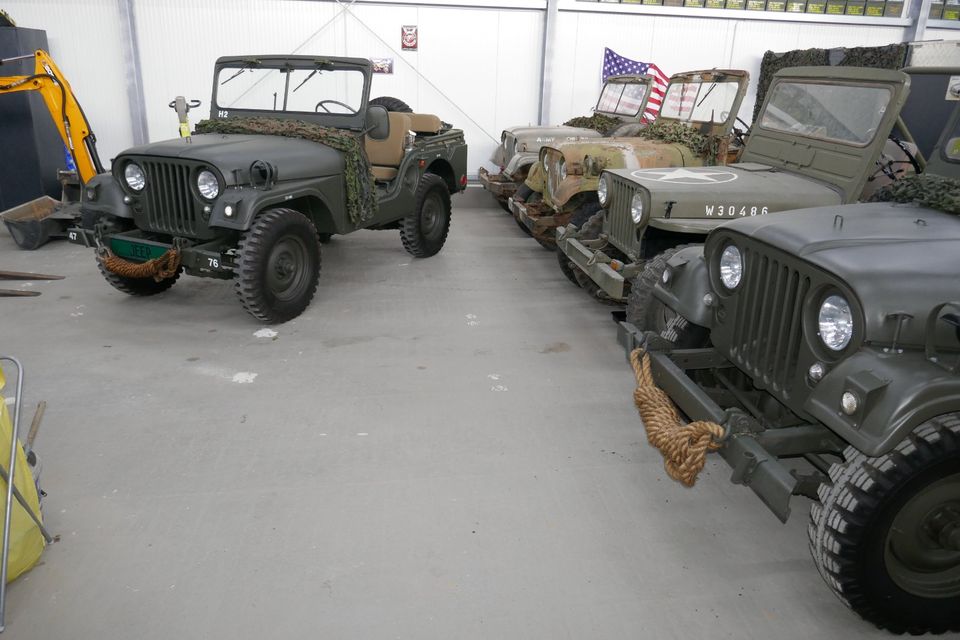 Militär Anhänger, Willys Jeep, mit HU, Neuaufbau, Gewährleistung in Waldfeucht