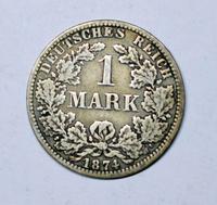 1 Mark Kaiserreich 1874 Silber A (001) Brandenburg - Potsdam Vorschau