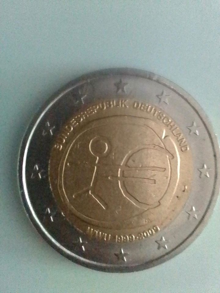 2 Euro Münze 2€ Strichmännchen in Barsinghausen