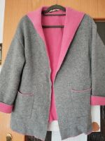 Strickjacke grau/pink Bayern - Anger Vorschau