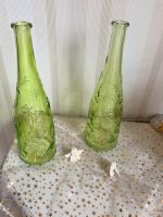 Vase Edel Glas Bottle grün 30 cm hoch Solitärvase Flaschenvase Niedersachsen - Bad Bentheim Vorschau