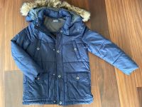 Geox Respira Winterjacke dunkelblau mit Kapuze Gr. 10 Bayern - Parkstetten Vorschau