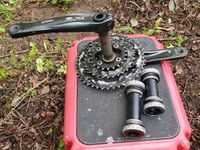 Kurbelgarnitur - Shimano XT mit Tretlager Niedersachsen - Cuxhaven Vorschau