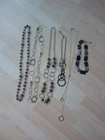 schicke Kette Halskette Collier Modeschmuck schwarz silber Schleswig-Holstein - Kiel Vorschau