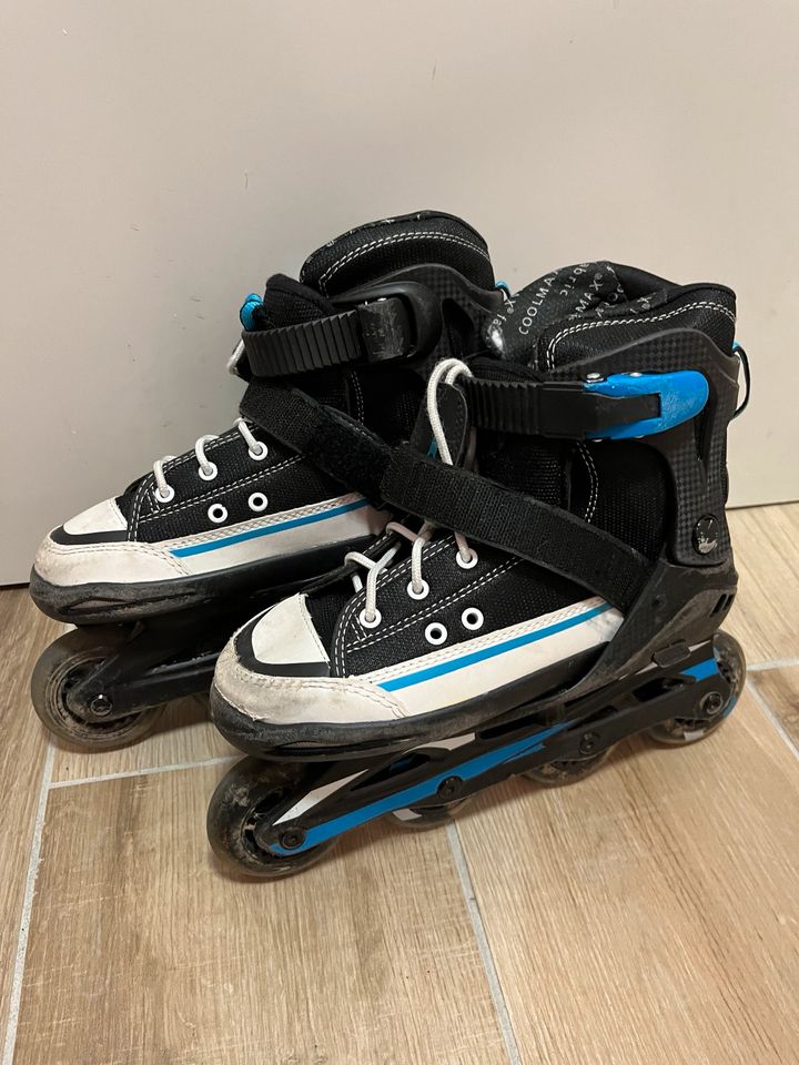 Inliner Skates Mädchen Junge mit Tasche neue Bremsen Gr 33 - 37 in Köln