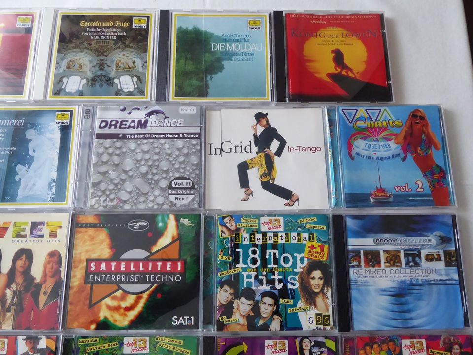 35 CD Set, Pop, Beat, Rock, Classic, diverses für Trödelmarkt in Karlsruhe