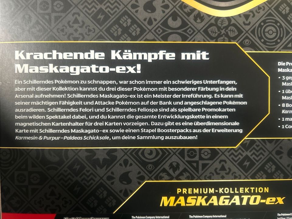 Pokémon Sammelkartenspiel Karmesin & Purpur Paldeas Schicksale in Kettig