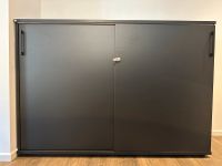 Highboard, modern, massiv, anthrazit, 3 Ordnerhöhen Eimsbüttel - Hamburg Schnelsen Vorschau