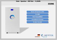 Solarspeicher -360°Süd -14,3kWh - Vorbestellung Hessen - Spangenberg Vorschau