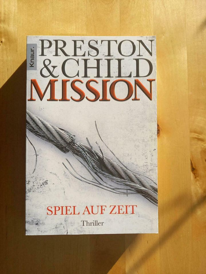 Preston & Child - Mission Spiel auf Zeit Buch Thriller in Schwaikheim