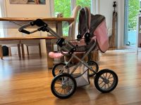 Puppen Kinderwagen - rosa grau - sehr gut Baden-Württemberg - Remseck am Neckar Vorschau