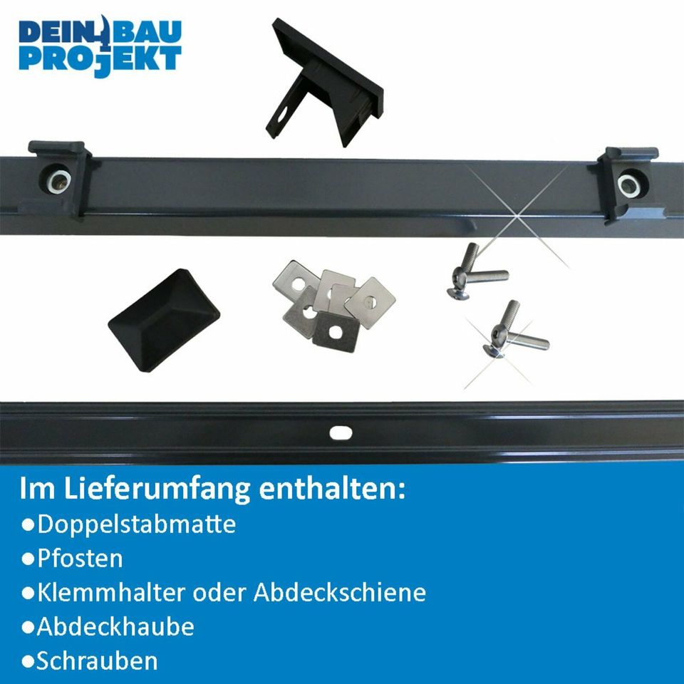 ⭐Doppelstabmattenzaun 1030mm✅+Pfosten✅+Zubehör✅ Zaunsysteme,Tore⭐ in Lübbecke 