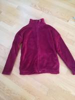 Kuschlige Weste Jacke Gr. XS aus Plüsch - Fleece bordeaux rot München - Hadern Vorschau
