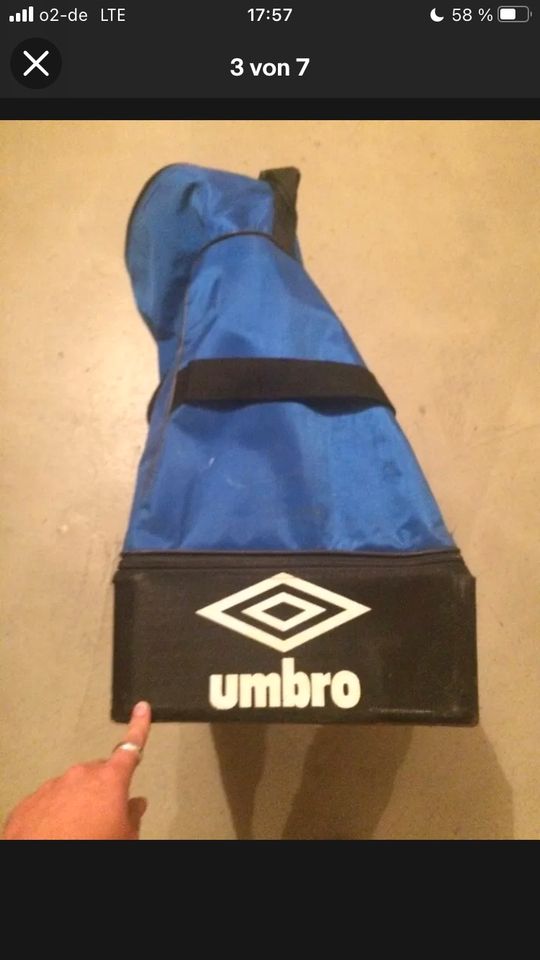 Sporttasche Inter Mailand umbro 90 er in Reichenbach an der Fils