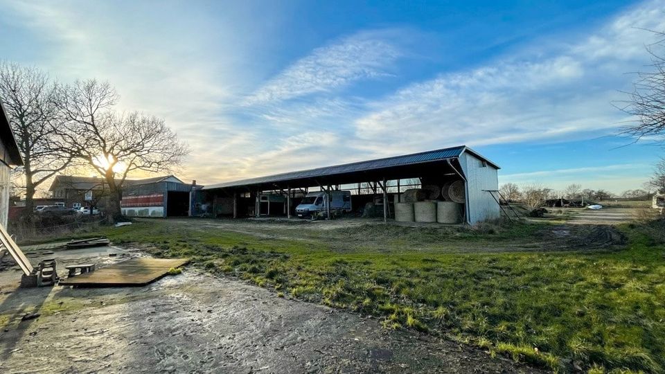 Landwirtschaftlicher Betrieb mit ca. 20 ha Grundstück/Ländereien in Harrislee in Harrislee