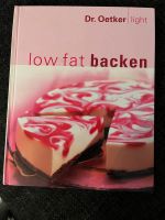 Low fat backen Backbuch Dr. Oetker Nordrhein-Westfalen - Lübbecke  Vorschau