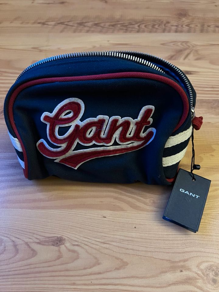 Neu ! GANT kleine Kulturtasche, Kosmetiktasche, Baumwolle in Berlin