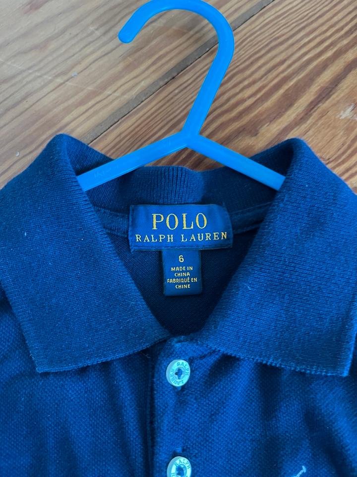 Maritimes Polo Kleid von Ralph Lauren in Größe 6 (116/124) in Ahrensburg