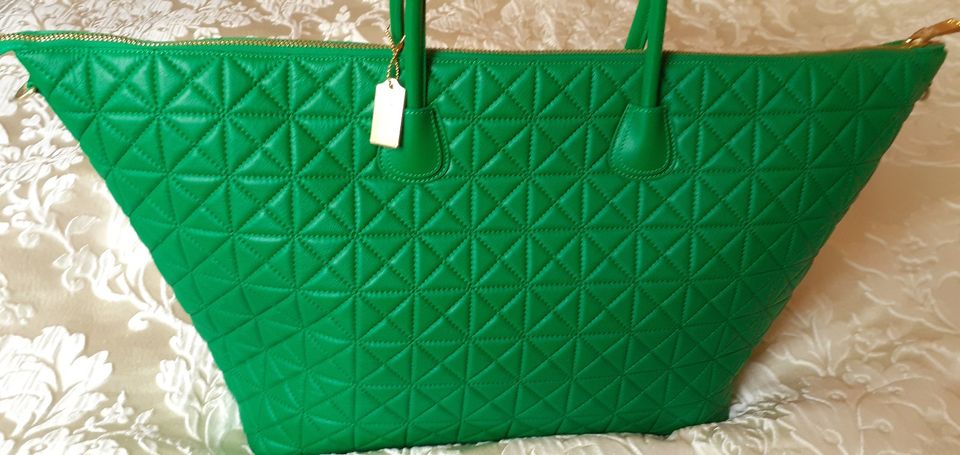 Tasche, Luxusmarke Moncrief London neu, Weekender Emerald Green in Hamburg