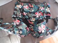 2 tlg. Bikini Blumen Dschungel Look NEU Größe 95 B 2 XL 48/50 Bayern - Schwabach Vorschau