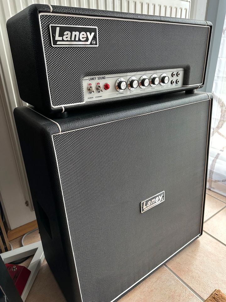 Laney Cabinet Lautsprecherbox LA212 + Tony Iommi TI-Boost in Roggenburg