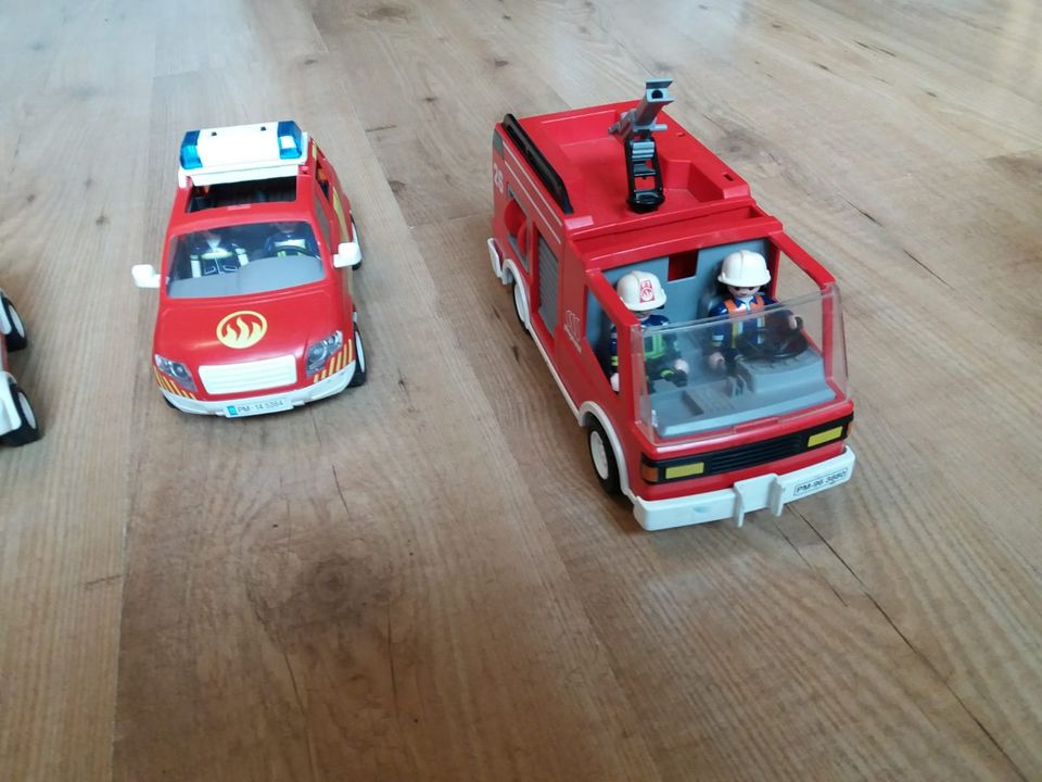 Playmobil 6873 Polizei Auto Playmobil Feuerwehr Playmobil Figuren in Kerpen